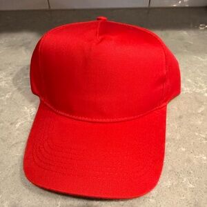 NEW Snapback Red Baseball Cap